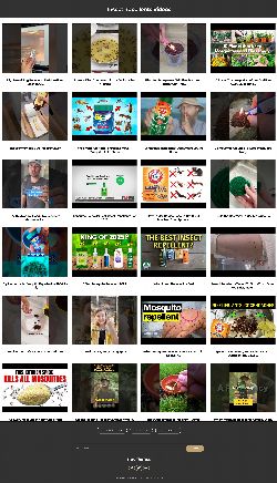 Insect Repellents Instant Mobile Video Site