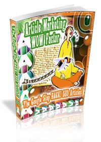 Article Marketing WOW Factor – Google Slap