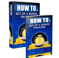 How To Set Up A Bonus Package