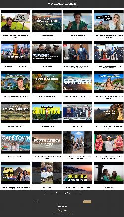 Visit South Africa Instant Mobile Video Site